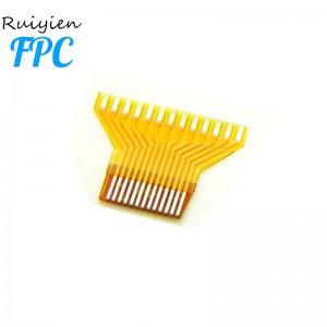OEM Dedo de oro Fabricación de FPC flexible Pequeño FPC Control remoto universal Sensor de huellas dactilares Placa de circuito impreso flexible
