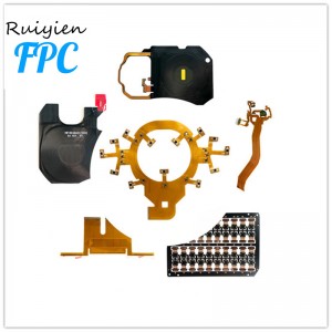 Placa de circuito impreso flexible multicapa de alta calidad Ruiyien, fabricantes de circuitos flexibles, placa de circuito de impresión flexible